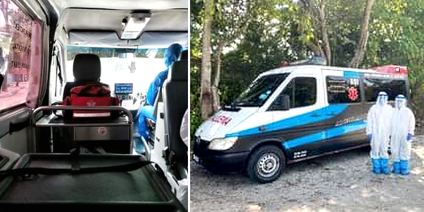 Ho and his wife paid RM700 for a private ambulance to travel to Tangkak for the funeral.