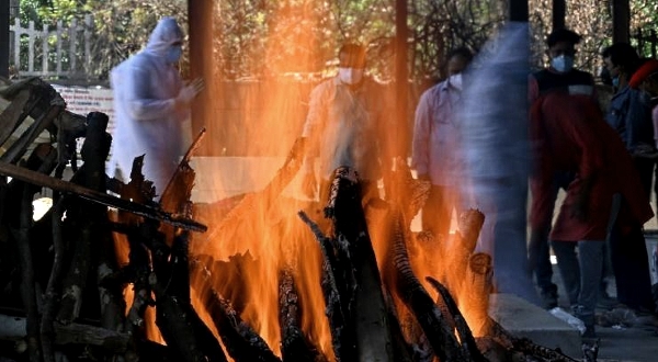Covid-19 death toll in India has crossed 300,000, as the country fights one of the worst outbreaks in the world. AFP Covid-19 death toll in India has crossed 300,000, as the country fights one of the worst outbreaks in the world. AFP