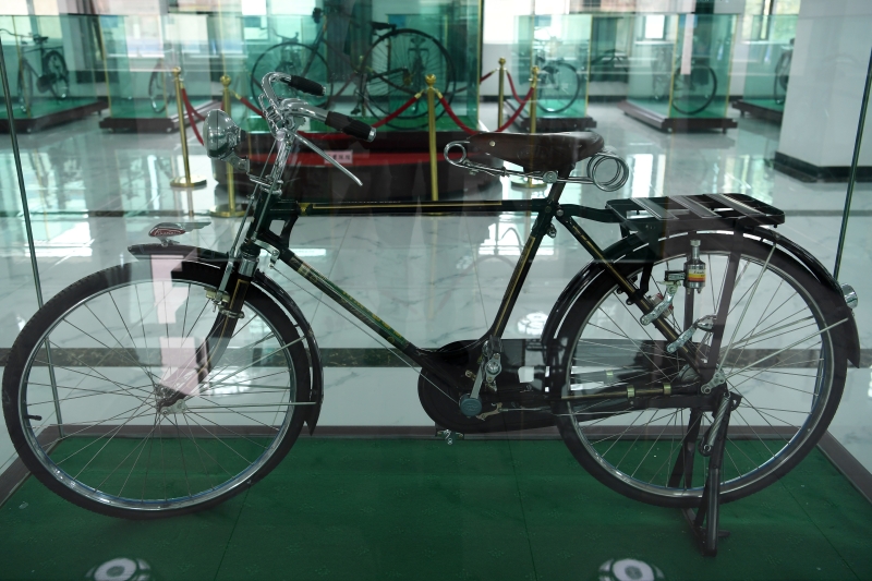1921年产自日本的三治自行车。