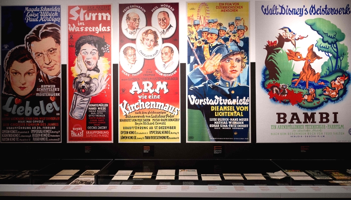 A historical poster (R) for the animated film 