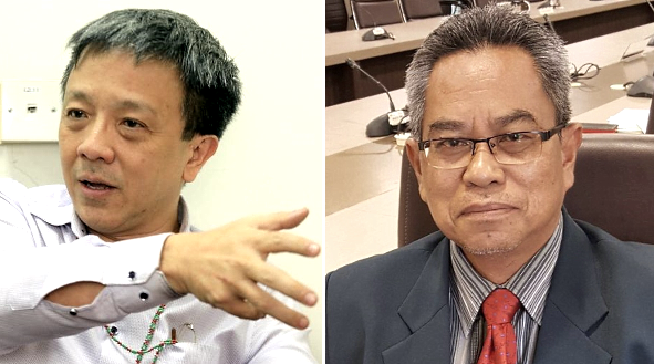 Dr Victor CW Hoe (L) and Dr Zainal Ariffin Omar. Dr Victor CW Hoe (L) and Dr Zainal Ariffin Omar.