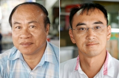 Lee Peng Fo (L) and Wong Seng Yee: Flower farmers have been suffering tremendous financial losses due to poor demand. Lee Peng Fo (L) and Wong Seng Yee: Flower farmers have been suffering tremendous financial losses due to poor demand.