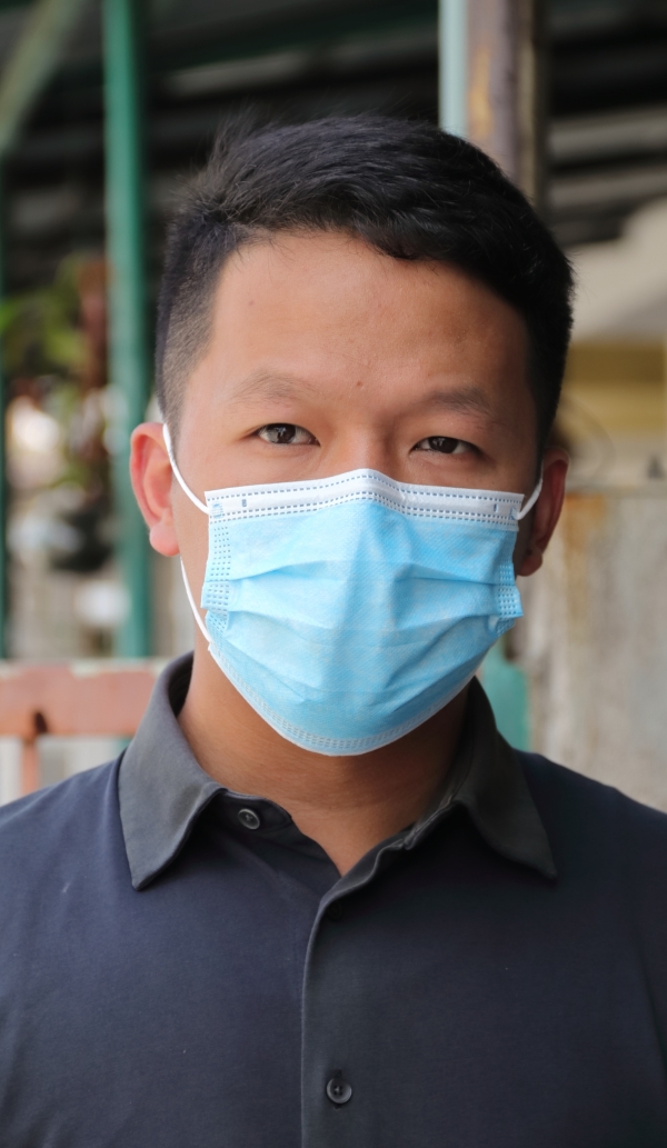 陈俊广联系多个部门，在短短两天内，成功协助女病患回到关丹。