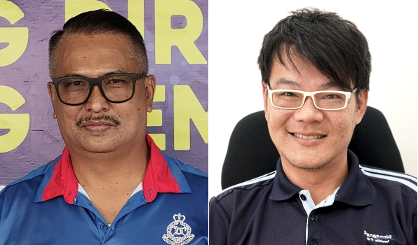 Jisham (L) is happy and proud that Issac (R) has finally turned over a new leaf. Jisham (L) is happy and proud that Issac (R) has finally turned over a new leaf.