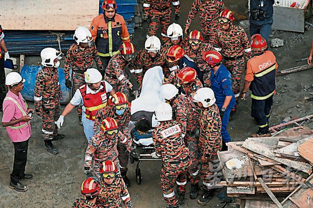 2019年鹅唛交通综合车站工程意外，造成3名移工受伤，其中一人截肢保命。