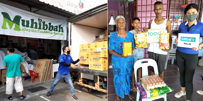 Muhibbah volunteers are racing against time to pick up and deliver the food to the needy.