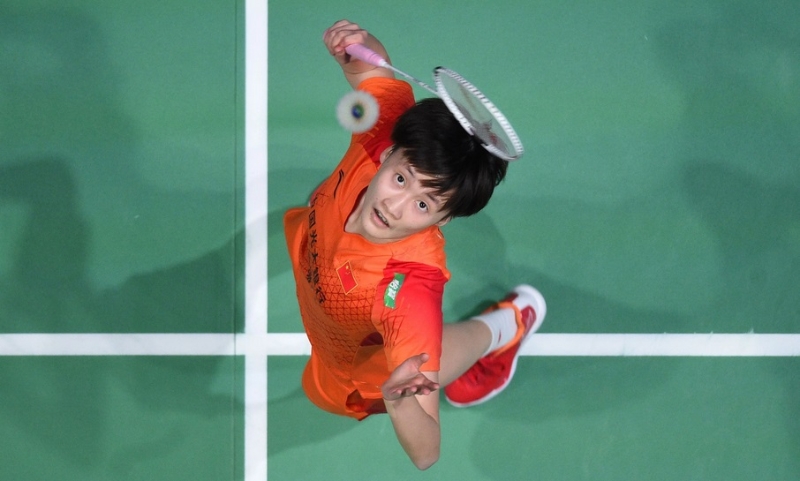 中国羽球队对陈雨菲赢得奥运女单金牌深具信心，这可反映出雨菲状态调整得极佳。（法新社照片）