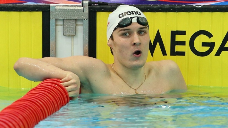 库达舍夫曾于2019年世大运会赢得200公尺蝶泳金牌，却因禁药而首征奥运梦碎。（网络照片）