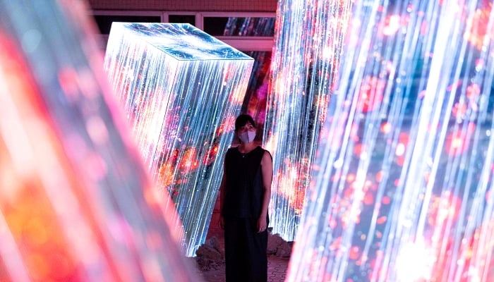 Interactive digital installation Interactive digital installation