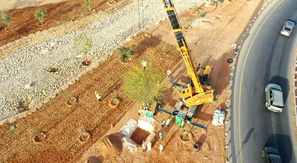 By 2030, Riyadh plans to have planted 7.5 million trees and created 3,000 parks. AFP By 2030, Riyadh plans to have planted 7.5 million trees and created 3,000 parks. AFP