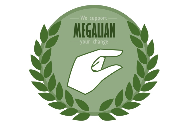 韩国女权组织Megalia的logo是嘲笑男性性器官小的厌男手势。