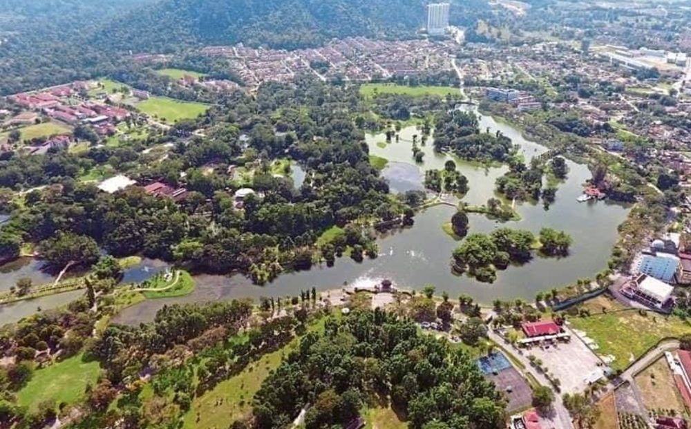 整個太平湖公園的鳥瞰景。（圖片取自市議會官網）