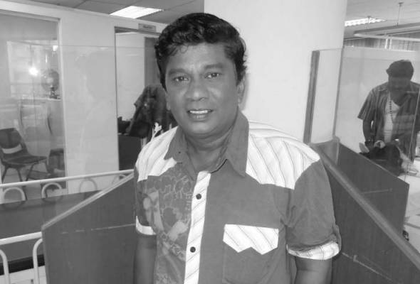 我国印裔喜剧演员甘瑟因染疫，于8日下午病逝沙登医院，享年64岁。