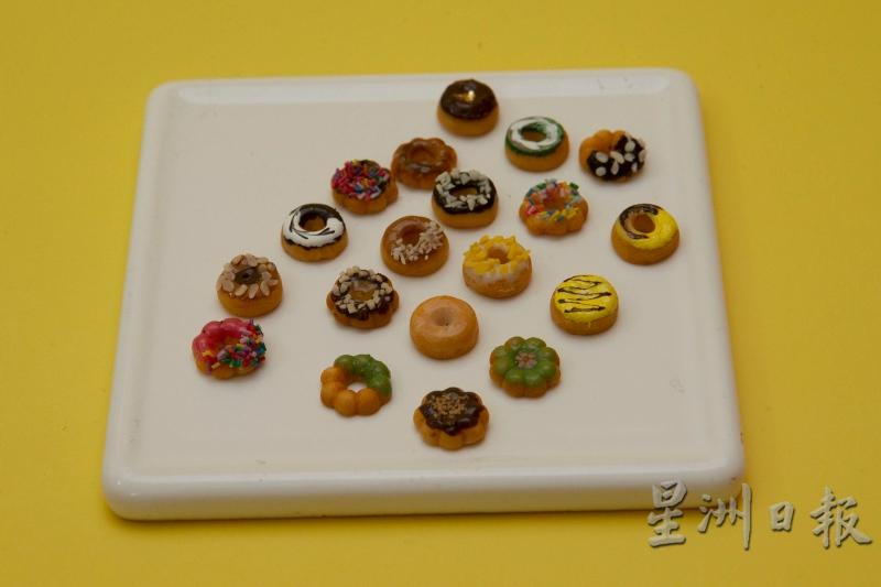 连甜甜圈都有多种“口味”和造型。