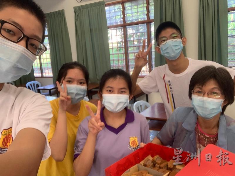 兴中辩论员积极备战比赛。(兴中中学提供)